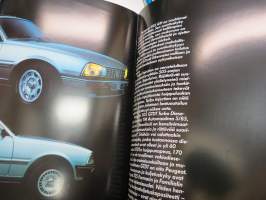 Peugeot 505 1986 -myyntiesite / brochure