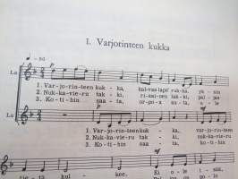 Sinikellot I - Blå klockor - Blue bells - Glockenblumen - 50 suomalaista kansanlaulua kahdelle äänelle -finnish folk songs