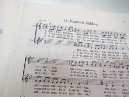 Sinikellot II - Blå klockor - Blue bells - Glockenblumen - 50 suomalaista kansanlaulua kahdelle äänelle -finnish folk songs