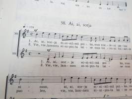 Sinikellot II - Blå klockor - Blue bells - Glockenblumen - 50 suomalaista kansanlaulua kahdelle äänelle -finnish folk songs