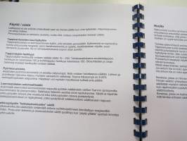 Sampo Rosenlew LH 500 puintimonitori (leikkuupuimuri)  - Käyttöohjekirja -combine monitor manual in finnish