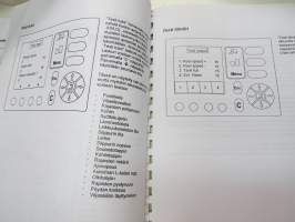 Sampo Rosenlew LH 500 puintimonitori (leikkuupuimuri)  - Käyttöohjekirja -combine monitor manual in finnish