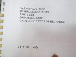 Sampo Rosenlew 3045, 3065, 3085 leikkuupuimuri Varaosaluettelo, Reservdelskatalog, Parts book, Ersatzteil-Liste, Catalogue Pièces de Rechange -combine parts book