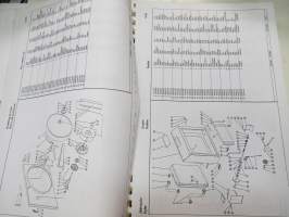 Sampo Rosenlew 3045, 3065, 3085 leikkuupuimuri Varaosaluettelo, Reservdelskatalog, Parts book, Ersatzteil-Liste, Catalogue Pièces de Rechange -combine parts book