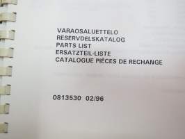 Sampo Rosenlew 2020, 2025 leikkuupuimuri Varaosaluettelo, Reservdelskatalog, Parts book, Ersatzteil-Liste, Catalogue Pièces de Rechange -combine parts book