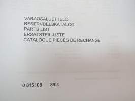 Sampo Rosenlew 3045, 3065, 3085 leikkuupuimuri Varaosaluettelo, Reservdelskatalog, Parts book, Ersatzteil-Liste, Catalogue Pièces de Rechange -combine parts book