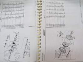 Sampo Rosenlew 3045, 3065, 3085 leikkuupuimuri Varaosaluettelo, Reservdelskatalog, Parts book, Ersatzteil-Liste, Catalogue Pièces de Rechange -combine parts book