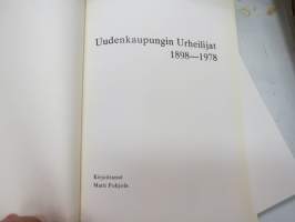 Uudenkaupungin Urheilijat 1898-1978 - 80 vuotta -historiikki / sport club´s history