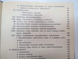 Pientilallisen taskukirja -valtion tukien määrät, muodot, koottuna yhteen