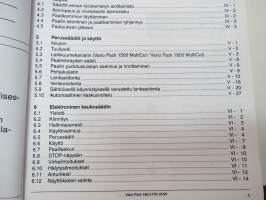 Krone Pyöröpaalaimet  Vario Pack 1500 / Multicut, Vario Pack 1800 / Multicut valmistunumerosta 438 972 alkaen -käyttöohjekirja (nr 436-2 FIN)