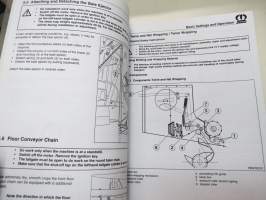 Krone Round Baler Vario Pack 1500 / Multicut, Vario Pack 1800 / Multicut from machine nr. 453 441 -operating manual in english (nr 436-3 GB)