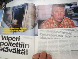 Alibi 2001 nr 7, Mafiapomo Lauri Johansson vannoo kostoa, Kauko "Vilperi" K. Kotkasta poltettiin elävältä, Steen Christensen, Vaarallinen nainen Jaana Punkkinen