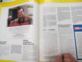 Alibi 2001 nr 7, Mafiapomo Lauri Johansson vannoo kostoa, Kauko "Vilperi" K. Kotkasta poltettiin elävältä, Steen Christensen, Vaarallinen nainen Jaana Punkkinen