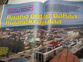 Alibi 2001 nr 7, Mafiapomo Lauri Johansson vannoo kostoa, Kauko "Vilperi" K. Kotkasta poltettiin elävältä, Steen Christensen, Vaarallinen nainen Jaana Punkkinen