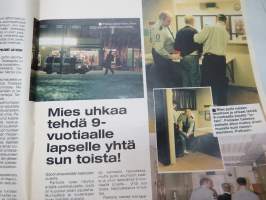 Alibi 1999 nr 12, Turun huumehelvetti, Kiteen seksiralli, Aleksi tappoi Veeran, Raisa Räsänen - katoaminen Tamperella, Miljoonakeikka - 3 täysperävaunua varastettiin