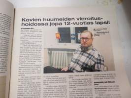 Alibi 1999 nr 12, Turun huumehelvetti, Kiteen seksiralli, Aleksi tappoi Veeran, Raisa Räsänen - katoaminen Tamperella, Miljoonakeikka - 3 täysperävaunua varastettiin