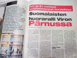 Alibi 1999 nr 12, Turun huumehelvetti, Kiteen seksiralli, Aleksi tappoi Veeran, Raisa Räsänen - katoaminen Tamperella, Miljoonakeikka - 3 täysperävaunua varastettiin