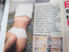 Alibi 1999 nr 12, Turun huumehelvetti, Kiteen seksiralli, Aleksi tappoi Veeran, Raisa Räsänen - katoaminen Tamperella, Miljoonakeikka - 3 täysperävaunua varastettiin