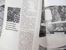 Suomalaisia tekstiilejä - Finska Textiler - Finnish textiles - Finnische Textilien - suomalaisten design-tekstiilien ja -kankaiden esittely suunnittelijatietoineen