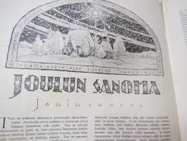 Jouluilta - Kristillinen joululehti Suomen kodeille 1922 -joululehti / christmas magazine