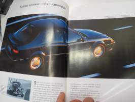 Saab mallivuonna 1993 9000CD, 9000CS, 9000CC, 900 -myyntiesite / brochure