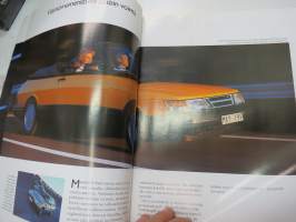 Saab mallivuonna 1993 9000CD, 9000CS, 9000CC, 900 -myyntiesite / brochure