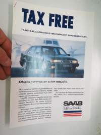 Saab Tax Free - YK-sotilaat - Saab Military Sales -myyntiesite / brochure