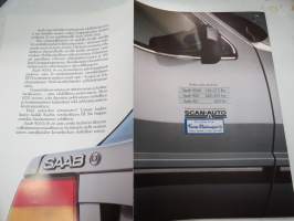 Saab 9000 i16  -myyntiesite / brochure