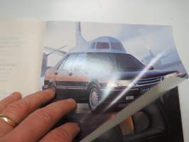 Saab 9000 -myyntiesite / brochure