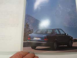 Saab 9000 -myyntiesite / brochure