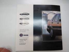 Saab 9000 -myyntiesite / brochure