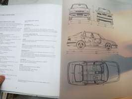 Saab 95 Sedan 2001 -myyntiesite / brochure