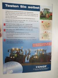 Fendt Vario und mehr... 2001 traktori -myyntiesite, saksankielinen / brochure