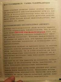 Vanha ylioppilastalo kulttuurikeskus