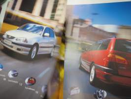 Toyota Avensis 2001 -myyntiesite / brochure