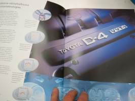 Toyota Avensis 2001 -myyntiesite / brochure