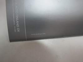 Toyota Avensis 2001 -myyntiesite / brochure