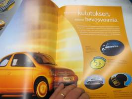 Toyota Yaris 1999 -myyntiesite / brochure