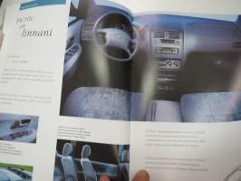Toyota Picnic 2001 -myyntiesite / brochure