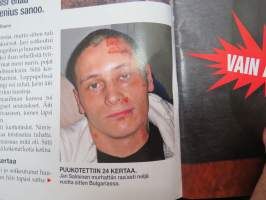 Alibi 2016 nr 11, Jari Salminen murhattiin Bulgariassa - äiti Mari Selenius kertoo, Arvoluljetusauton ryöstö Suomusjärvi, Jokainen kerjuukuppi on osa rikollisliigaa