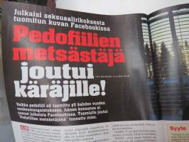 Alibi 2015 nr 5, Paloittelumurhaaja Pönkä vangittiin petoksista, Hakunilan perhesurmaaja tapettiin Riihimäen vankilassa Atte Meriläinen &amp; Niki Ahvenniemi kertovat