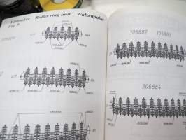 Väderstad Rollex sarja RX 450-1020 Kiekkojyrä valmistusnr. 8 000- Käyttöohjeet &amp; varaosaluettelo -Instructions &amp; parts in finnish