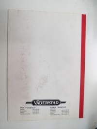 Väderstad Rollex sarja RX 450-1020 Kiekkojyrä valmistusnr. 8 000- Käyttöohjeet &amp; varaosaluettelo -Instructions &amp; parts in finnish