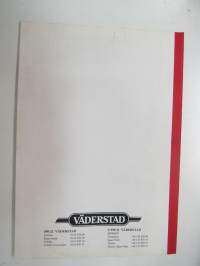 Väderstad Rollex sarja RX 450-1020 Kiekkojyrä valmistusnr. 1313 - 7999 - Käyttöohjeet &amp; varaosaluettelo -Instructions &amp; parts in finnish