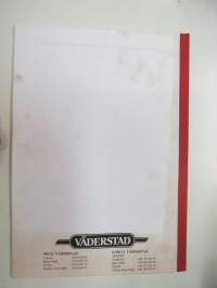 Väderstad Rapid RDA 600-800 C nr. 106-  Reservdelskatalog / Spare parts list / Ersatzteilverzeichnis -varaosaluettelo