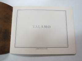 Valamo luostari -matkamuistokirjanen, valokuvia teksteineen -souvenier picture book