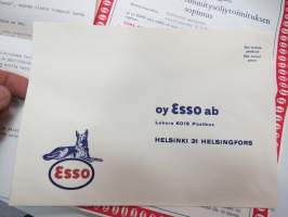 Luotettava lämmönvartijanne - Esso - Automaattisen lämmitysöljytoimituksen esite, sopimus, lähtyskuori