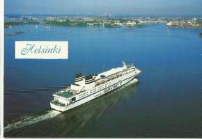 GTS Finnjet  Helsinki  - laivakortti, laivapostikortti kulkematon