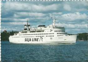 M/S Fennia 1966-84- laivakortti, laivapostikortti kulkematon
