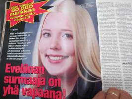 Alibi 2001 nr 1, Miikka Takanen tapettiin Kemissä porukalla, Tauno Pasanen - tytär kertoo - isäni kaunistelee tekojaan, Vaalan mustalettinen sekopää hautausmaalla
